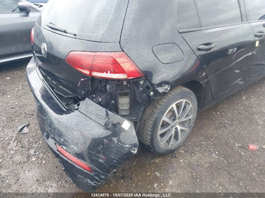 2020 Volkswagen Golf VIN: 3VWG57AU5LM013903 Lot: 12414570