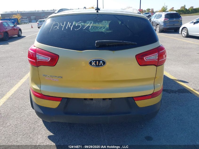 2011 Kia Sportage VIN: KNDPB3A25B7138122 Lot: 12414571