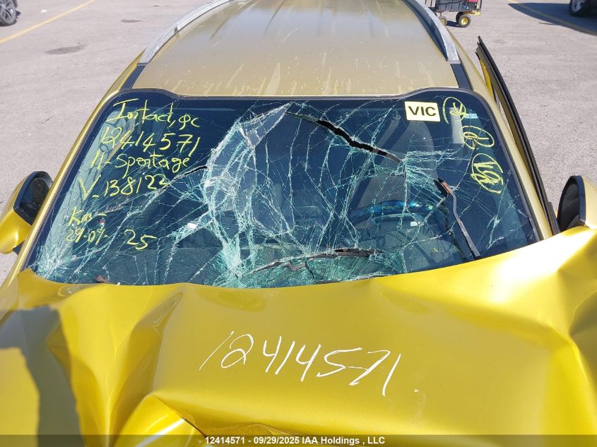 2011 Kia Sportage VIN: KNDPB3A25B7138122 Lot: 12414571