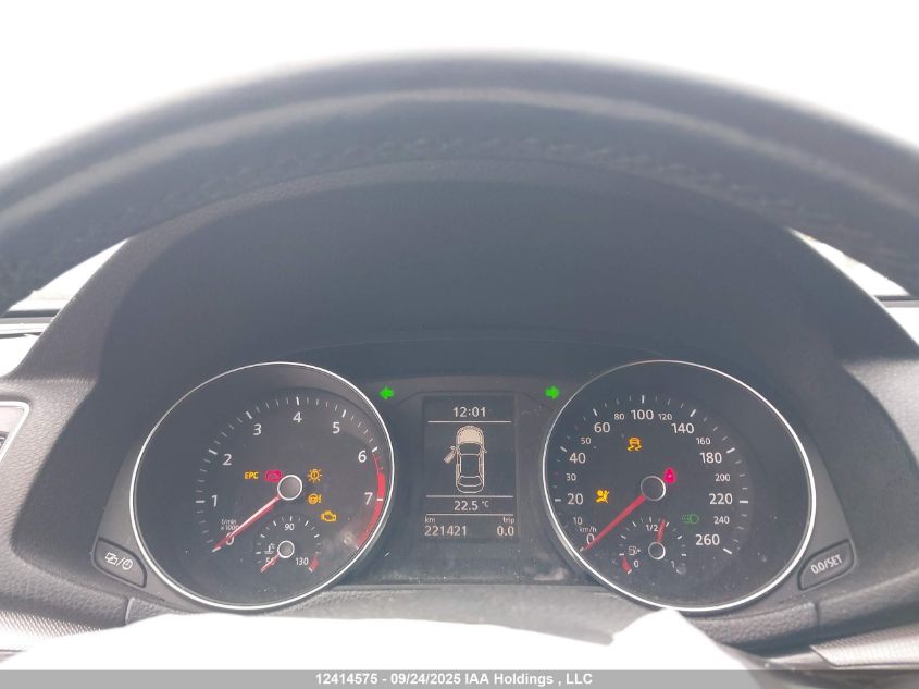 2018 Volkswagen Passat 2.0 Tsi Comfortline VIN: 1VWBA7A31JC046120 Lot: 12414575