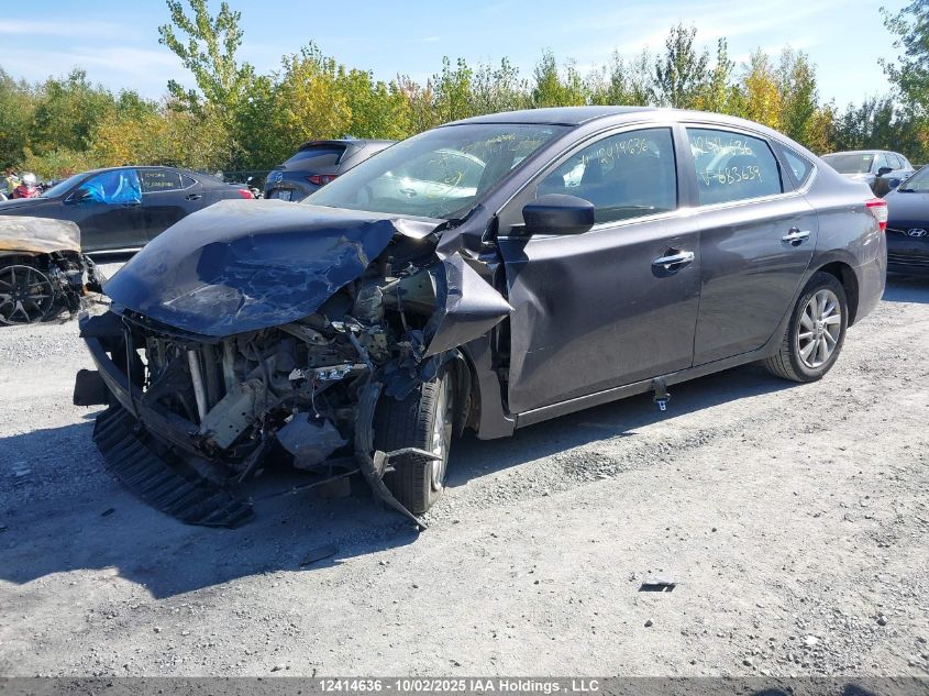 2015 Nissan Sentra 1.8 S/1.8 Sl/1.8 Sr/1.8 Sv VIN: 3N1AB7AP9FL683639 Lot: 12414636
