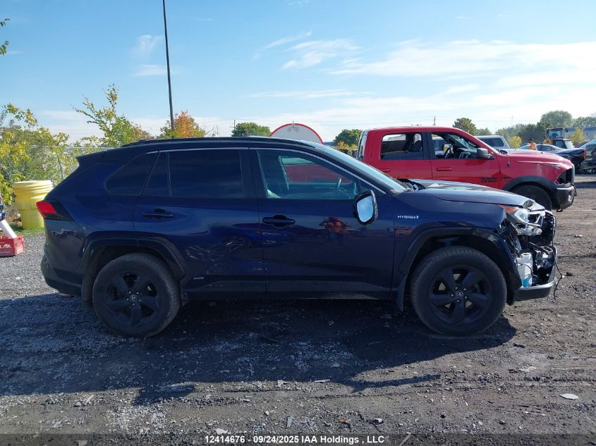 2020 Toyota Rav4 Hybrid Xle VIN: 2T3RWRFV1LW099327 Lot: 12414676