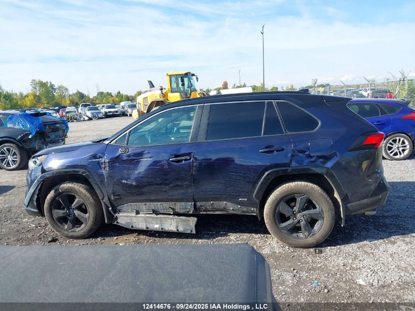 2020 Toyota Rav4 Hybrid Xle VIN: 2T3RWRFV1LW099327 Lot: 12414676
