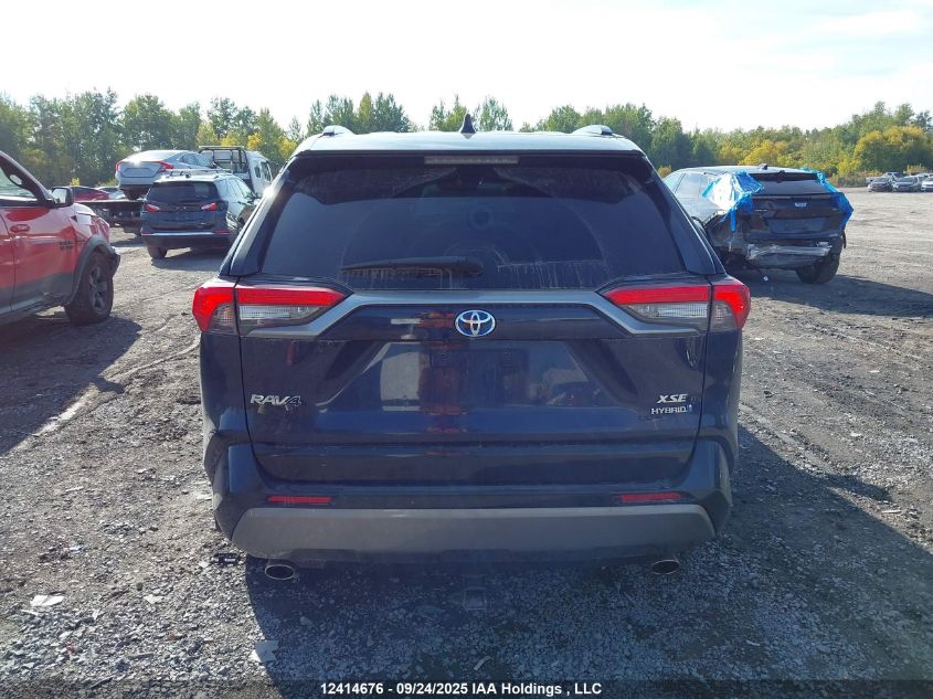2020 Toyota Rav4 Hybrid Xle VIN: 2T3RWRFV1LW099327 Lot: 12414676