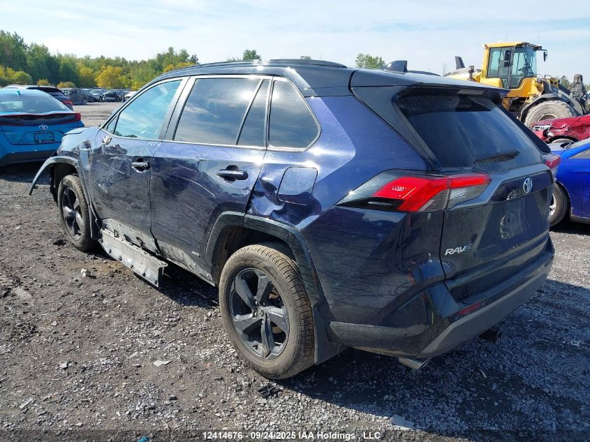 2020 Toyota Rav4 Hybrid Xle VIN: 2T3RWRFV1LW099327 Lot: 12414676