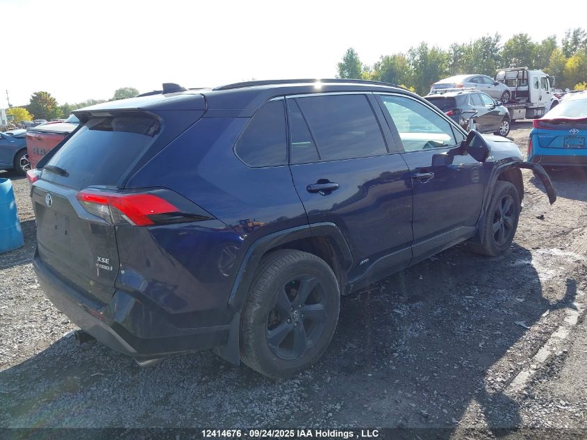 2020 Toyota Rav4 Hybrid Xle VIN: 2T3RWRFV1LW099327 Lot: 12414676