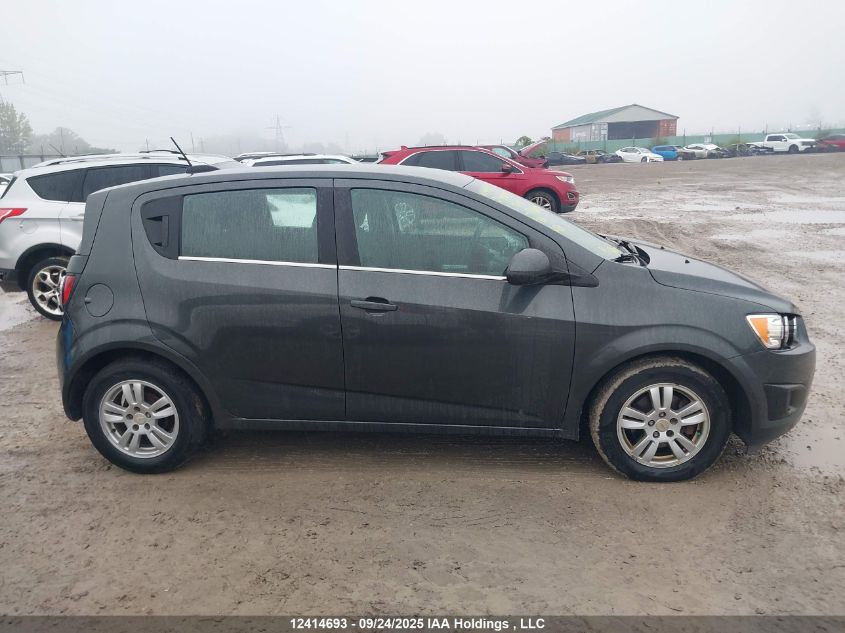 2016 Chevrolet Sonic Lt Auto VIN: 1G1JC6SBXG4172075 Lot: 12414693