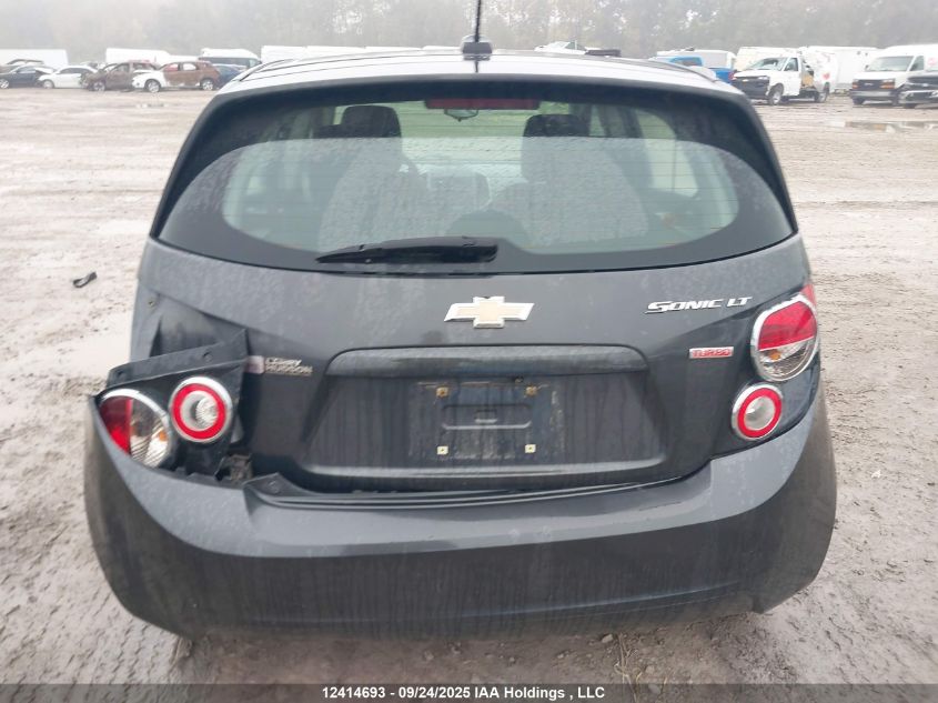 2016 Chevrolet Sonic Lt Auto VIN: 1G1JC6SBXG4172075 Lot: 12414693