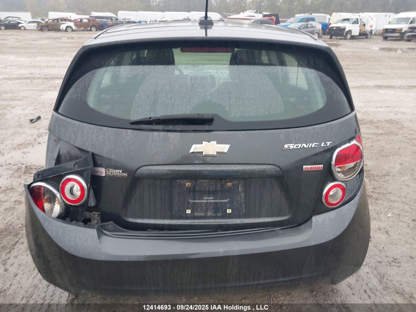 2016 Chevrolet Sonic Lt Auto VIN: 1G1JC6SBXG4172075 Lot: 12414693