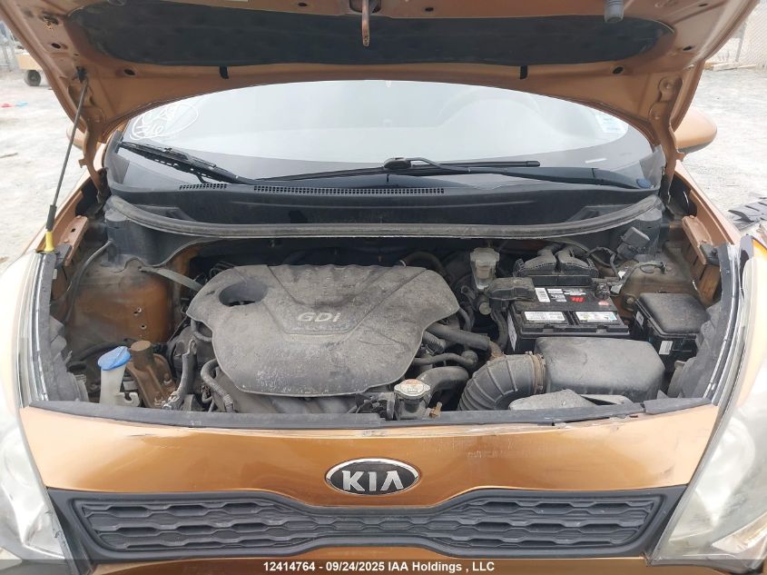 2013 Kia Rio Ex/Lx/Lx+/Sx VIN: KNADM5A33D6796805 Lot: 12414764