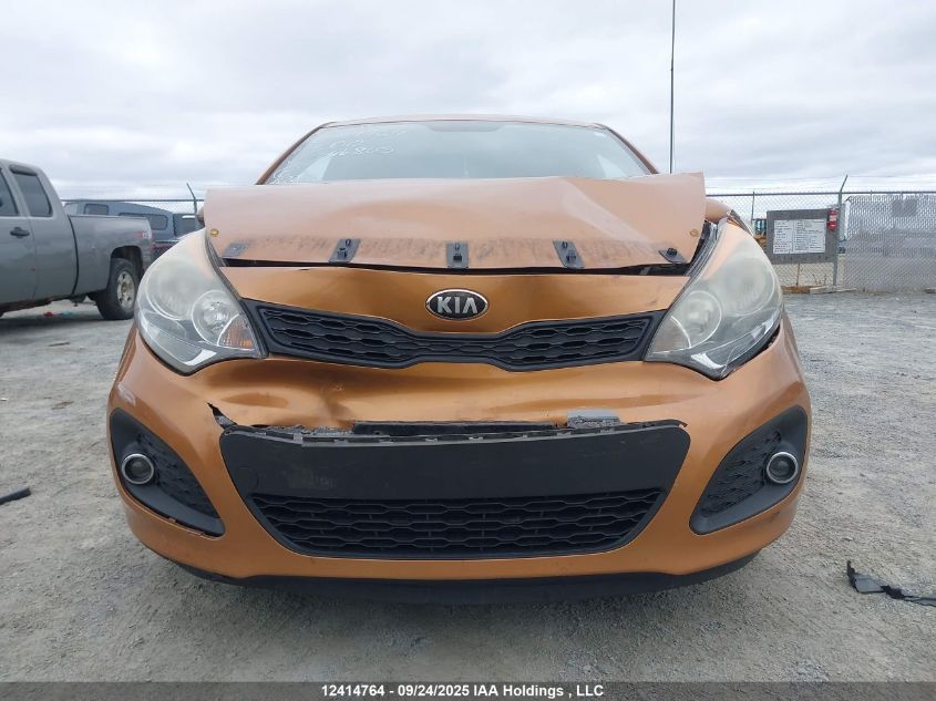 2013 Kia Rio Ex/Lx/Lx+/Sx VIN: KNADM5A33D6796805 Lot: 12414764