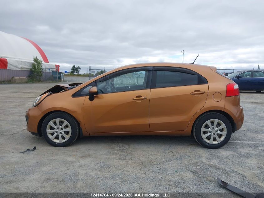 2013 Kia Rio Ex/Lx/Lx+/Sx VIN: KNADM5A33D6796805 Lot: 12414764