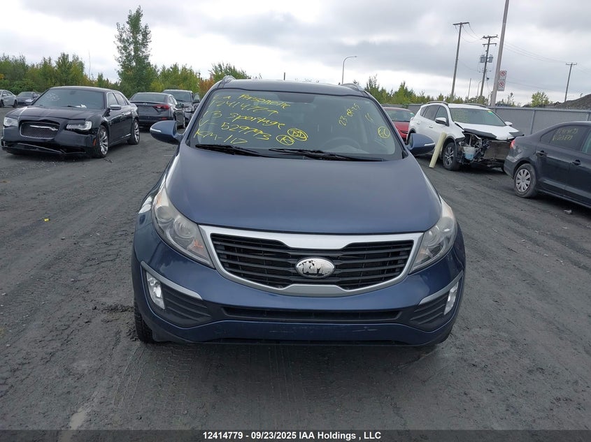 2013 Kia Sportage Lx VIN: KNDPB3A29D7529793 Lot: 12414779