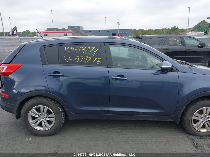 2013 Kia Sportage Lx VIN: KNDPB3A29D7529793 Lot: 12414779