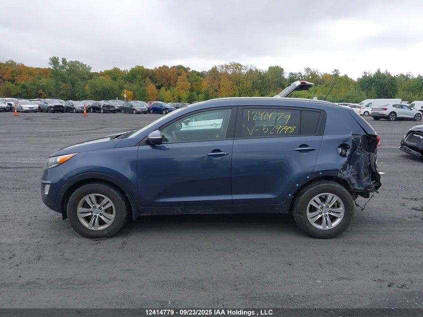 2013 Kia Sportage Lx VIN: KNDPB3A29D7529793 Lot: 12414779