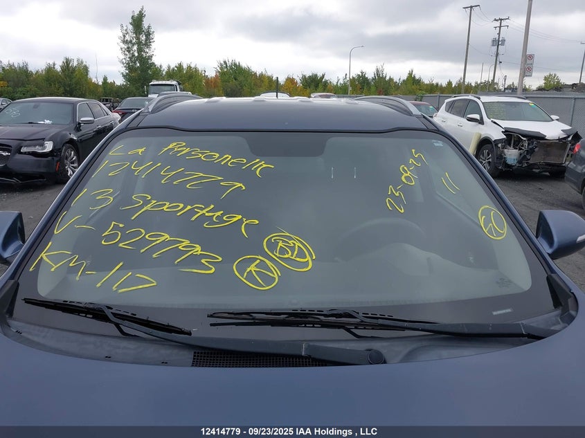 2013 Kia Sportage Lx VIN: KNDPB3A29D7529793 Lot: 12414779