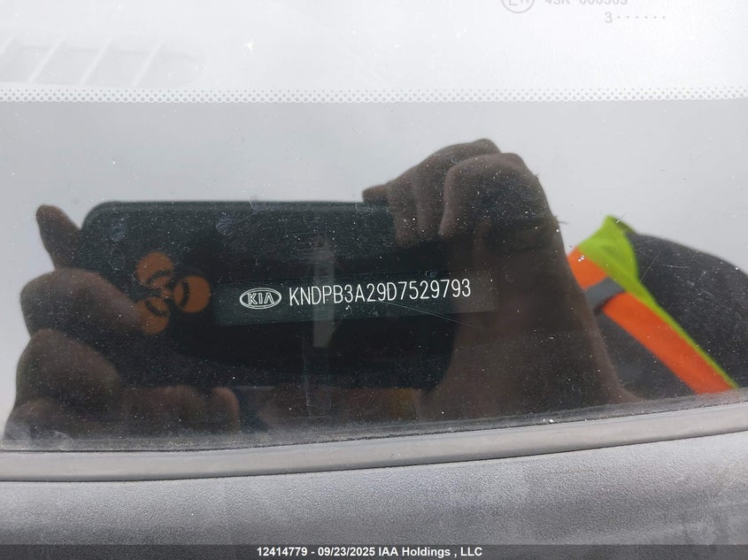 2013 Kia Sportage Lx VIN: KNDPB3A29D7529793 Lot: 12414779