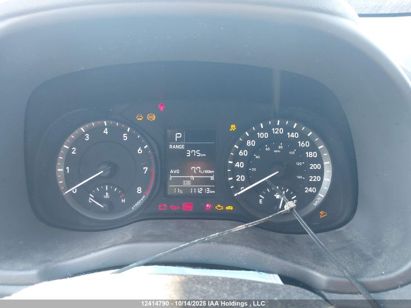 2019 Hyundai Kona 2.0L Essential VIN: KM8K12AA5KU204390 Lot: 12414790