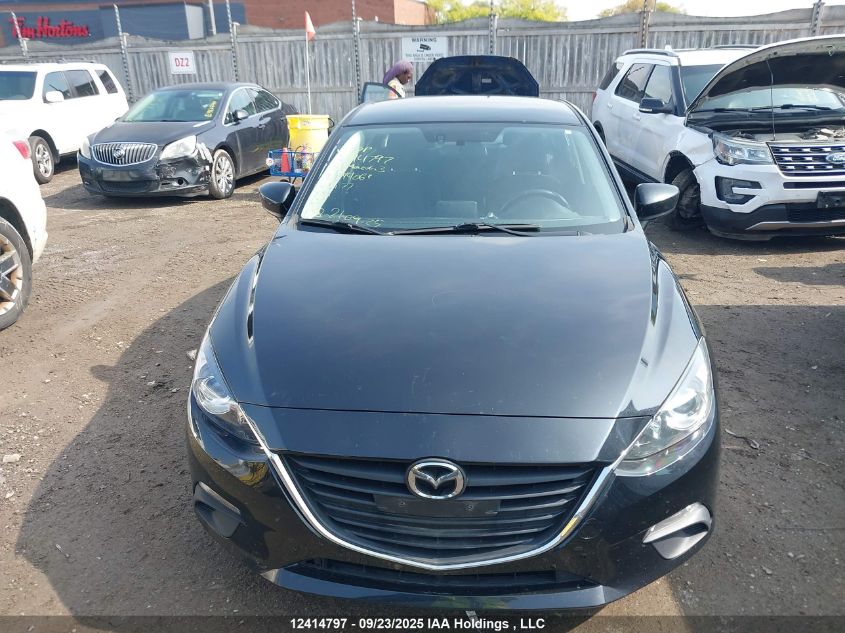 2016 Mazda 3 Touring VIN: 3MZBM1V74GM244067 Lot: 12414797