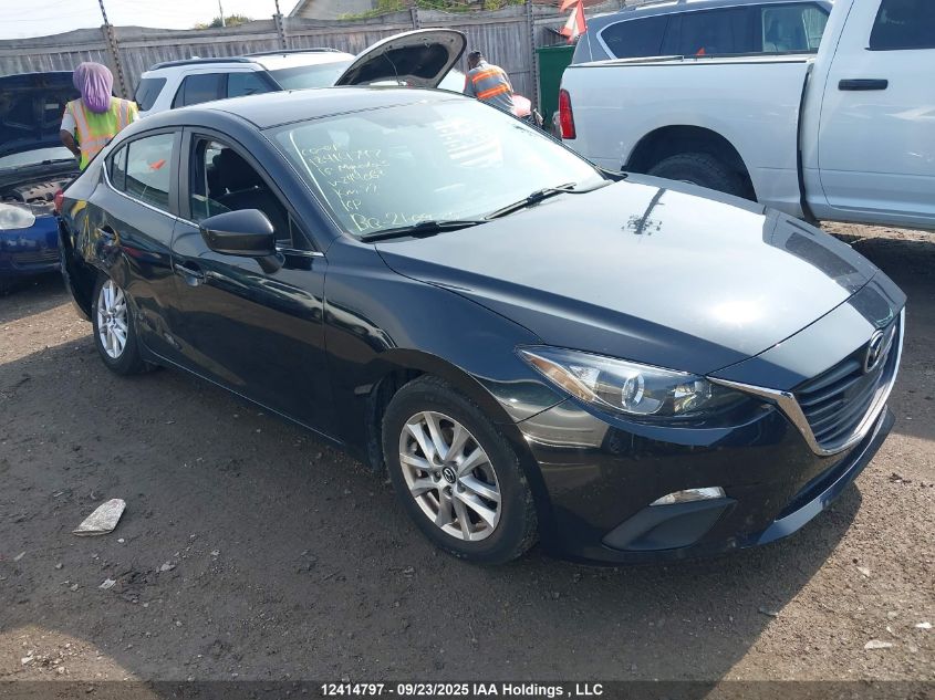 2016 Mazda 3 Touring VIN: 3MZBM1V74GM244067 Lot: 12414797
