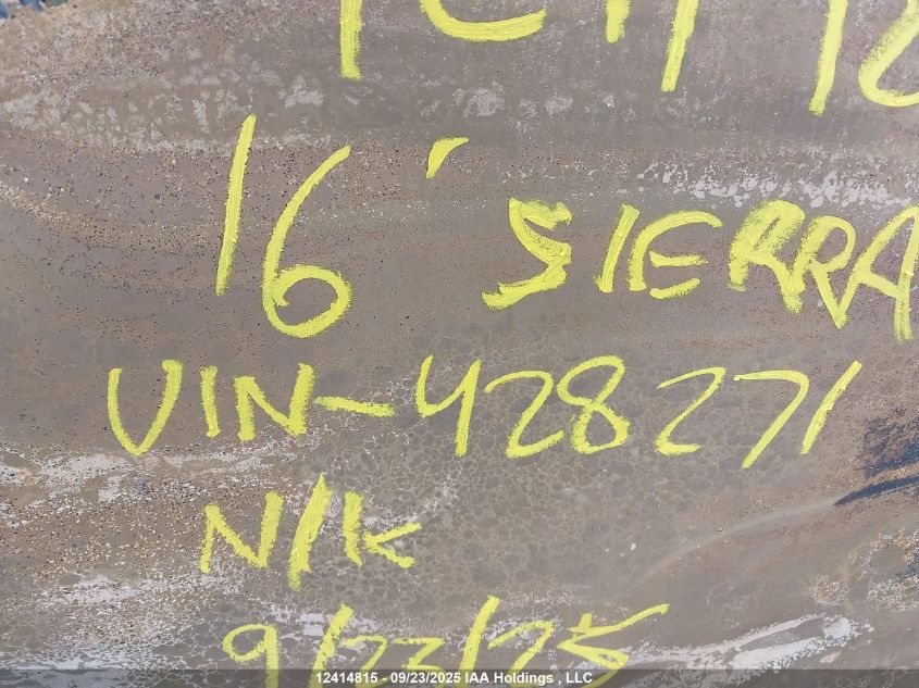 2016 GMC Sierra 1500 VIN: 1GTV2LEC7GZ428271 Lot: 12414815