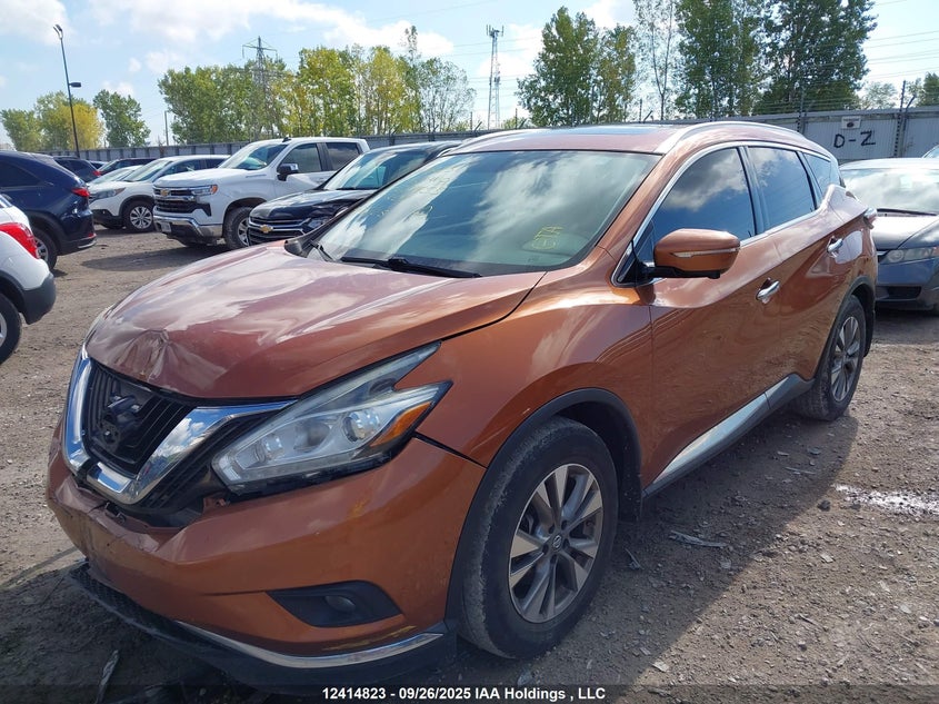 5N1AZ2MH0FN284453 2015 NISSAN MURANO photo no. 2