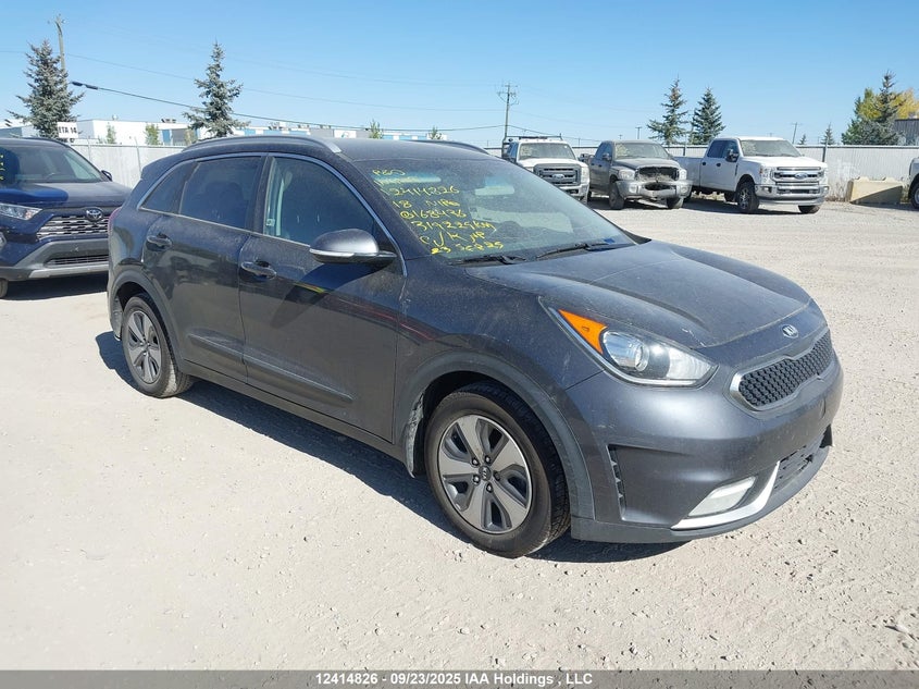 KNDCC3LC8J5168436 2018 Kia Niro Ex/Graphite auction photo 1