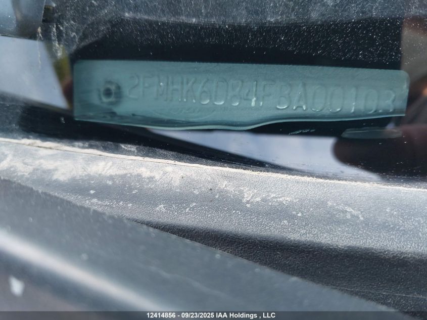 2015 Ford Flex Limited VIN: 2FMHK6D84FBA00103 Lot: 12414856