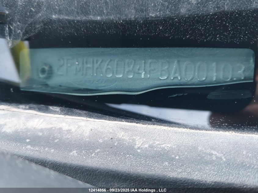 2015 Ford Flex Limited VIN: 2FMHK6D84FBA00103 Lot: 12414856