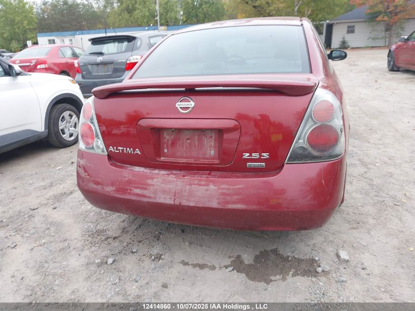 2006 Nissan Altima VIN: 1N4AL11D46C165677 Lot: 12414860