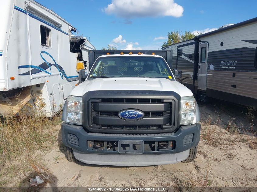 2011 Ford F550 Super Duty VIN: 1FDUF5GT2BEB27363 Lot: 12414892