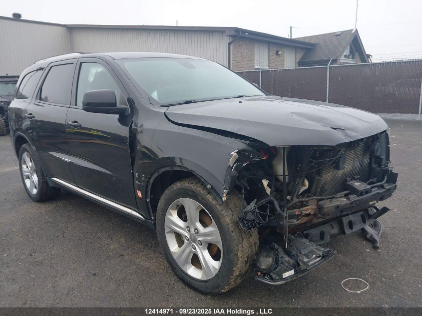 2014 Dodge Durango Sxt VIN: 1C4RDJAG3EC444198 Lot: 12414971