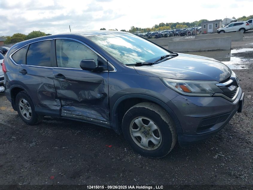 2016 Honda Cr-V Lx VIN: 2HKRM3H32GH001708 Lot: 12415015