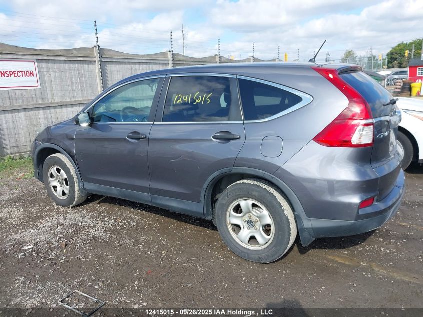 2016 Honda Cr-V Lx VIN: 2HKRM3H32GH001708 Lot: 12415015