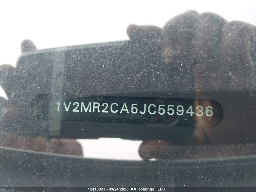 2018 Volkswagen Atlas 3.6 Fsi Highline VIN: 1V2MR2CA5JC559436 Lot: 12415023