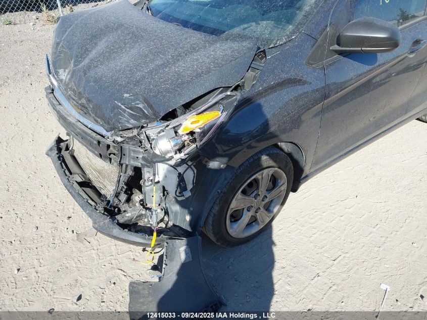 2019 Chevrolet Spark Ls VIN: KL8CA6SA3KC792190 Lot: 12415033