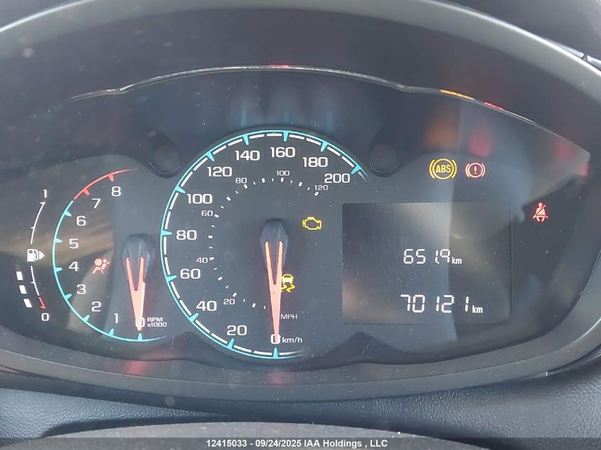 2019 Chevrolet Spark Ls VIN: KL8CA6SA3KC792190 Lot: 12415033