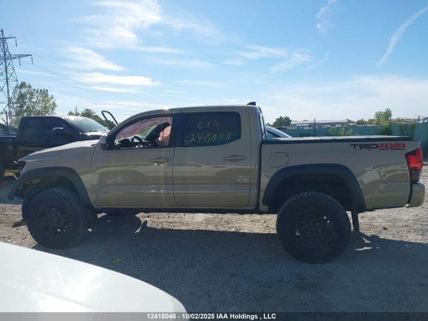 2019 Toyota Tacoma VIN: 5TFCZ5AN8KX195110 Lot: 12415048