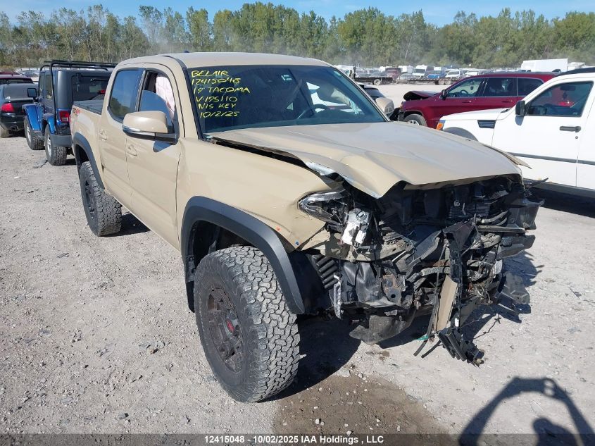 2019 Toyota Tacoma VIN: 5TFCZ5AN8KX195110 Lot: 12415048