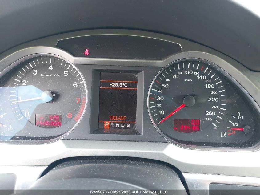 2007 Audi A6 S-Line Quattro VIN: WAUEH74F87N031397 Lot: 12415073