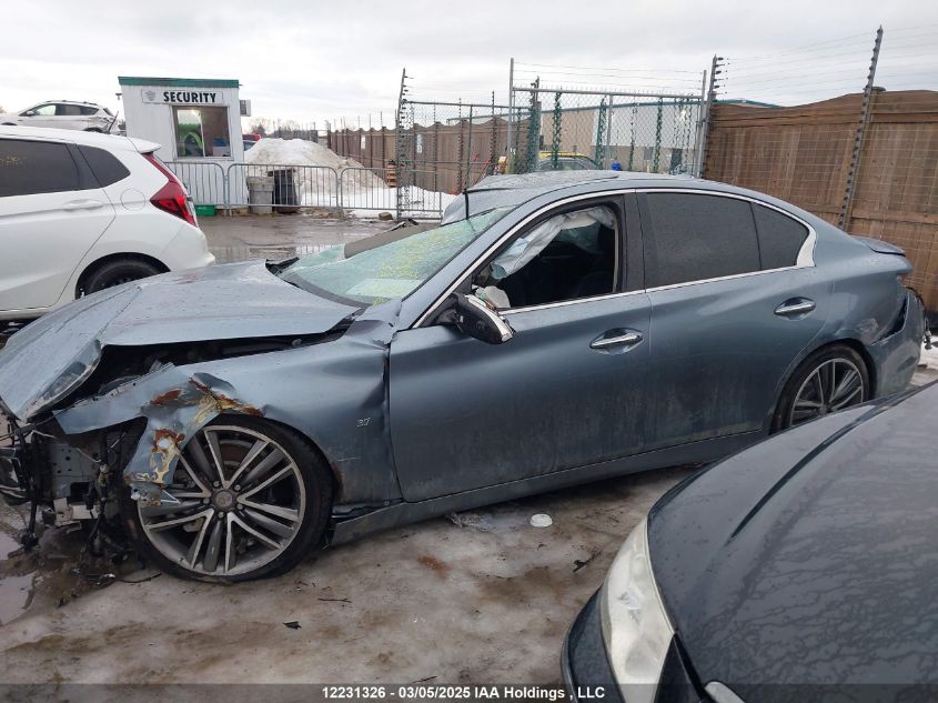 2015 Infiniti Q50 VIN: JN1BV7AR7FM415823 Lot: 12231326X