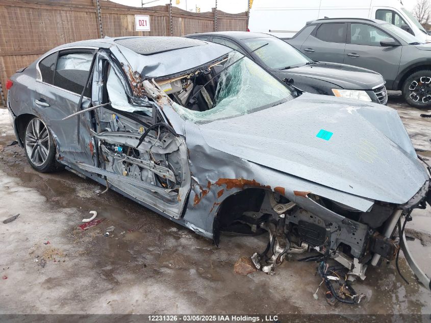 2015 Infiniti Q50 VIN: JN1BV7AR7FM415823 Lot: 12231326X