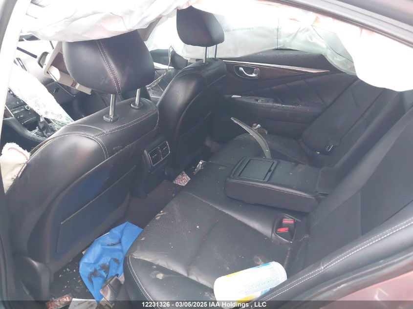 2015 Infiniti Q50 VIN: JN1BV7AR7FM415823 Lot: 12231326X