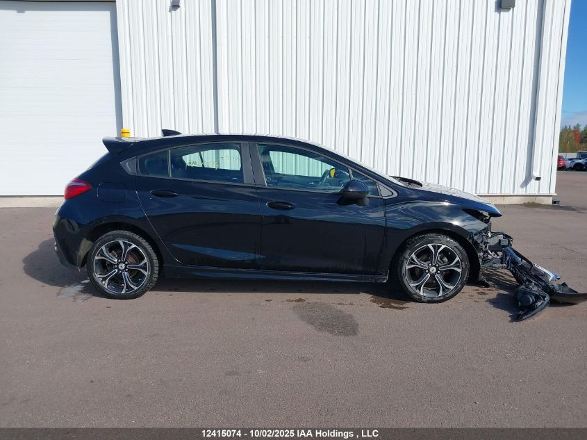 2019 Chevrolet Cruze Lt VIN: 3G1BE6SM0KS627962 Lot: 12415074