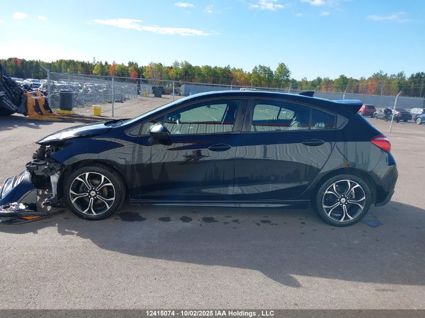 2019 Chevrolet Cruze Lt VIN: 3G1BE6SM0KS627962 Lot: 12415074