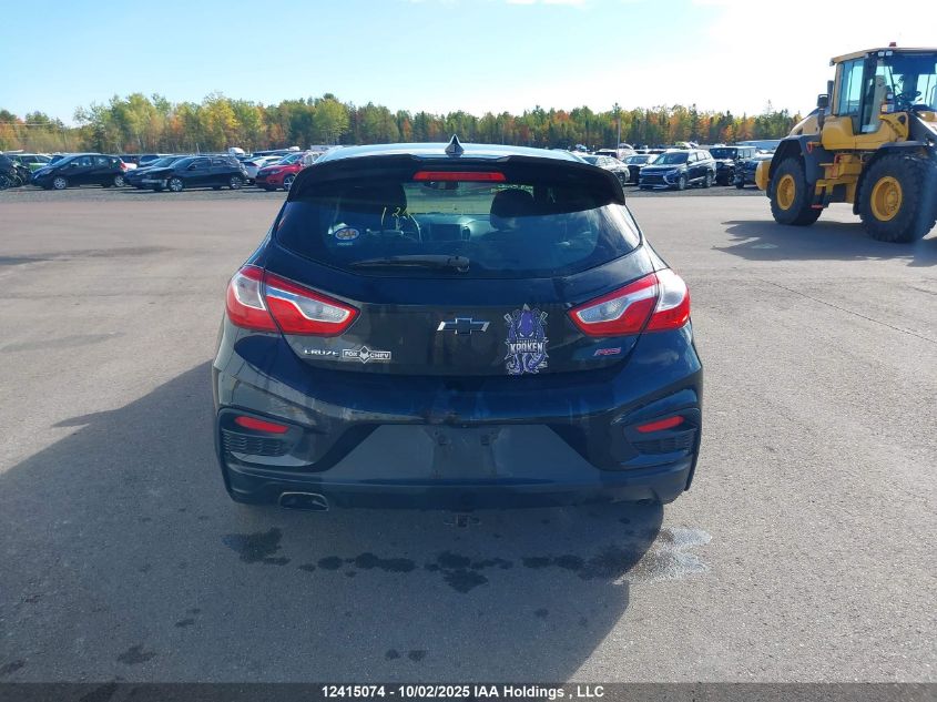 2019 Chevrolet Cruze Lt VIN: 3G1BE6SM0KS627962 Lot: 12415074