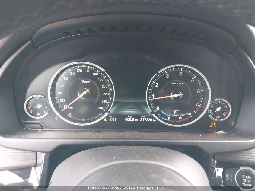 2015 BMW X5 xDrive35I VIN: 5UXKR0C54F0K62410 Lot: 12415089