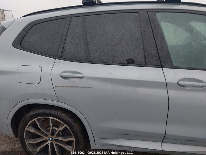 2022 BMW X3 xDrive30I VIN: 5UX53DP06N9M11754 Lot: 12415093