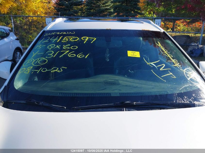 2013 Infiniti Jx35 VIN: 5N1AL0MM0DC317661 Lot: 12415097