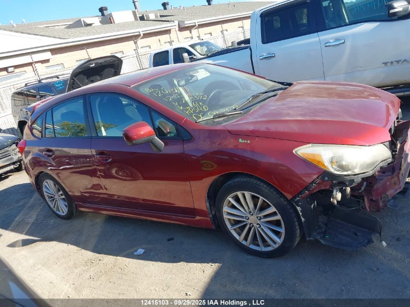 2012 Subaru Impreza VIN: JF1GPAD69CG203372 Lot: 12415103